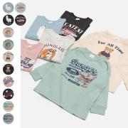 chil2/プリント長袖Tシャツ